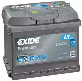 EA472 EXIDE Стартерная аккумуляторная батарея EA472 EXIDE Стартерная аккумуляторная батарея